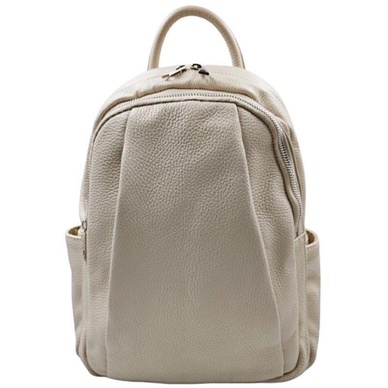 Σακίδιο δέρμα Ιταλίας DOMUS 01-5065 Μπεζ Domus accessories