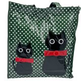 SHOPPING BAG ΓΑΤΑ 01-9000 ΠΡΑΣΙΝΗ 1