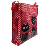 SHOPPING BAG ΓΑΤΑ 01-9000 ΚΟΚΚΙΝΗ 2