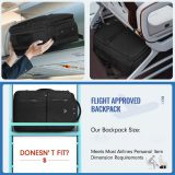 Matein 1197 Backpack Σακίδιο Πλάτης 17,3'' Μαύρο 5