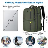 Matein 1197 Backpack Σακίδιο Πλάτης 17,3'' Χακί 6