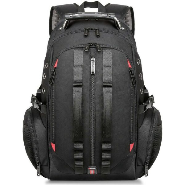 Bange Backpack Σακίδιο Πλάτης 17.3" Heavy Duty 1901 Μαύρο