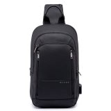 Bange Cross Bodybag/Ανδρική Τσάντα Στήθους 1911 Μαύρη 1