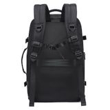 Bange 1916 Travel Overnight Cabin Size Τσάντα Πλάτης Backpack 17.3" Μαύρη 3