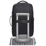 Bange 1916 Travel Overnight Cabin Size Τσάντα Πλάτης Backpack 17.3" Μαύρη 2