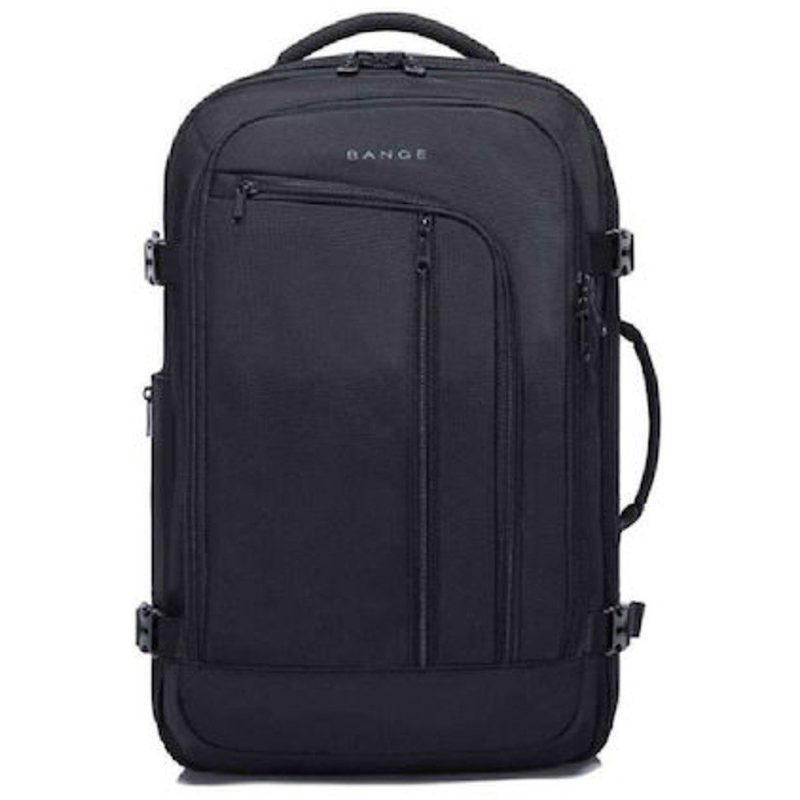 Bange 1916 Travel Overnight Cabin Size Τσάντα Πλάτης Backpack 17.3" Μαύρη Bange
