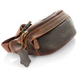 KION 2179 KARA ΔΕΡΜΑΤΙΝΟ ΤΣΑΝΤΑΚΙ ΜΕΣΗΣ ΤΑΜΠΑ 3