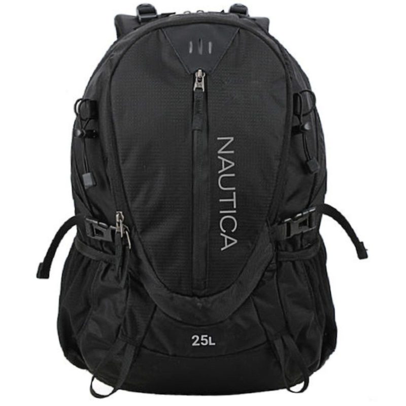 Nautica 2729 Σακίδιο Πλάτης Backpack Μαύρο NAUTICA