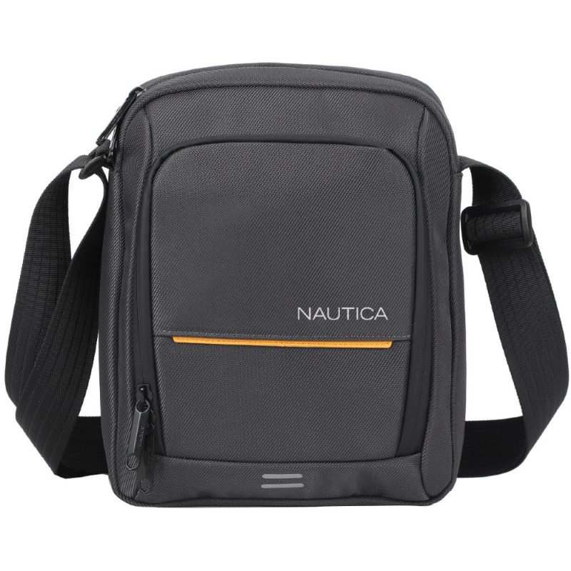 Nautica 2734 Τσάντα Ώμου / Χιαστί POLY 3.5lt Ανθρακί NAUTICA
