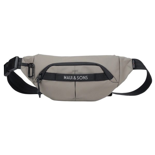 Maui & Sons 2766 Τσαντάκι Μέσης / Crossbody Bag Γκρι