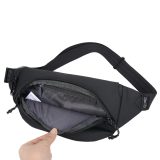 Maui & Sons 2768 Τσαντάκι Μέσης / Crossbody Bag Μαύρο 3