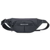 Maui & Sons 2768 Τσαντάκι Μέσης / Crossbody Bag Μαύρο 1