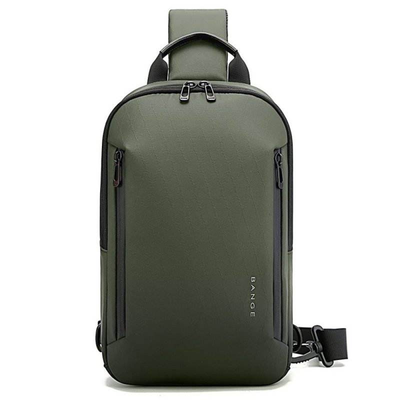 Bange 3077 Cross Bodybag/Ανδρική Τσάντα Στήθους Χακί Bange