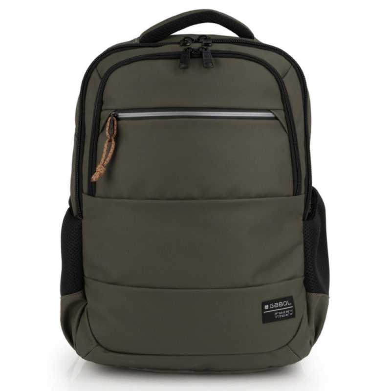 Gabol 414689-023 SNAKE Backpack 17.3" Τσάντα Πλάτης Χακί Gabol