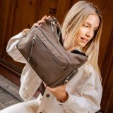 Gabol 605514 VALLE Cross Bodybag Γυναικεία Τσάντα Χιαστή Καφέ 3