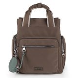 Gabol 605549 VALLE  Backpack Γυναικεία Τσάντα Πλάτης Καφέ 1
