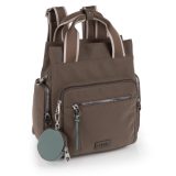 Gabol 605549 VALLE  Backpack Γυναικεία Τσάντα Πλάτης Καφέ 4