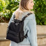 Gabol 605845 ECLIPSE Backpack Γυναικεία Τσάντα Πλάτης Μαύρη 6
