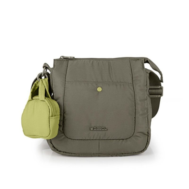 Gabol 605907 NUBE Cross Bodybag Γυναικεία Τσάντα Ώμου/Χιαστή Χακί Gabol