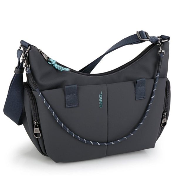 Gabol 606120 ONDA Cross Bodybag Γυναικεία Τσάντα Ώμου/Χιαστή Γκρι