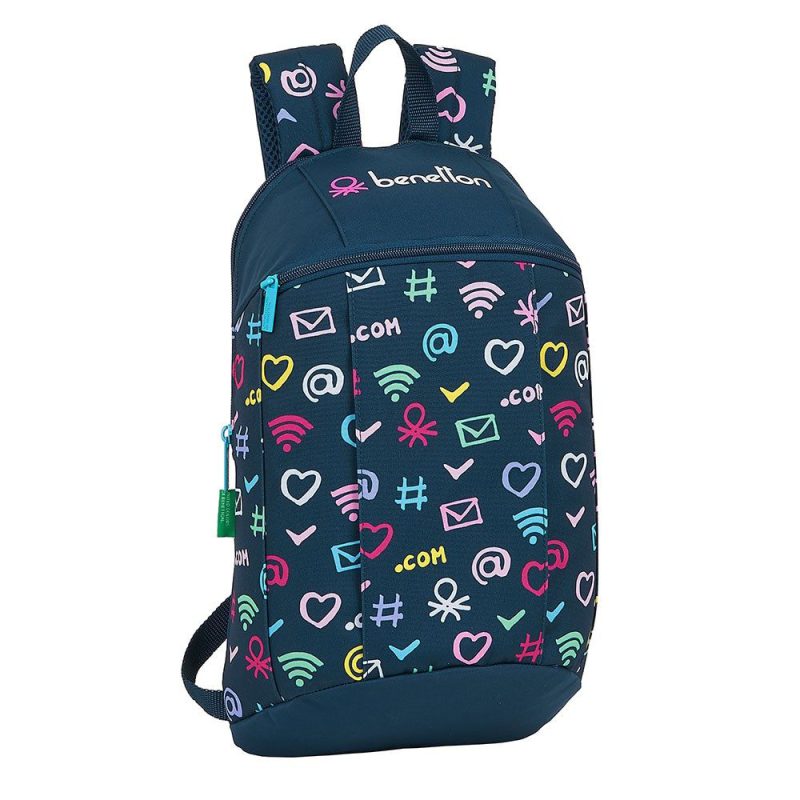 Safta παιδικό backpack 612151821 Benetton Μπλε SAFTA