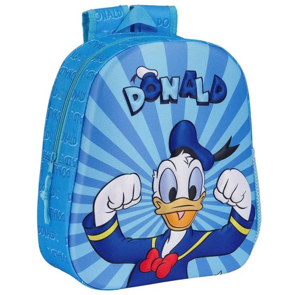 Safta 622455890 3D Donald Παιδική Τσάντα Πλάτης Μπλε