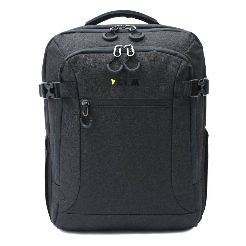 RCM 6302 Τσάντα Πλάτης / Backpack Μαύρη RCM