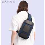 Bange Cross Bodybag/Ανδρική Τσάντα Στήθους 7086 Μπλε 2