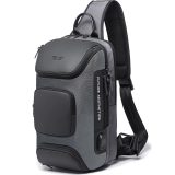 Bange Cross Bodybag/Ανδρική Τσάντα Στήθους 7086 Γκρι 1