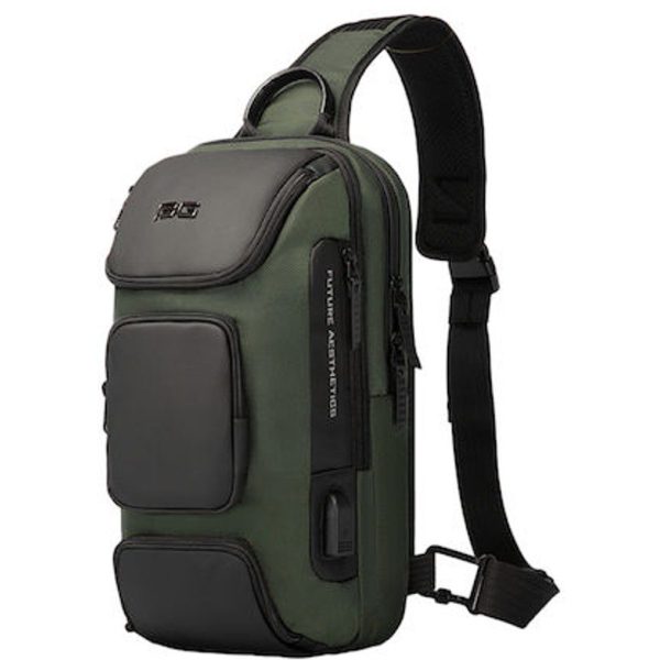 Bange Cross Bodybag/Ανδρική Τσάντα Στήθους 7086 Χακί