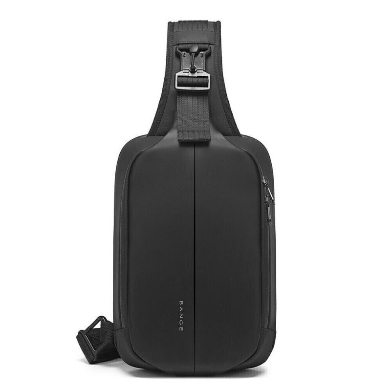 Bange 7210 Cross Bodybag/Ανδρική Τσάντα Στήθους Μαύρη Bange