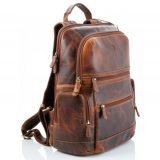 KION 729116 Kara Δερμάτινο Σακίδιο Πλάτης Backpack καφέ 5