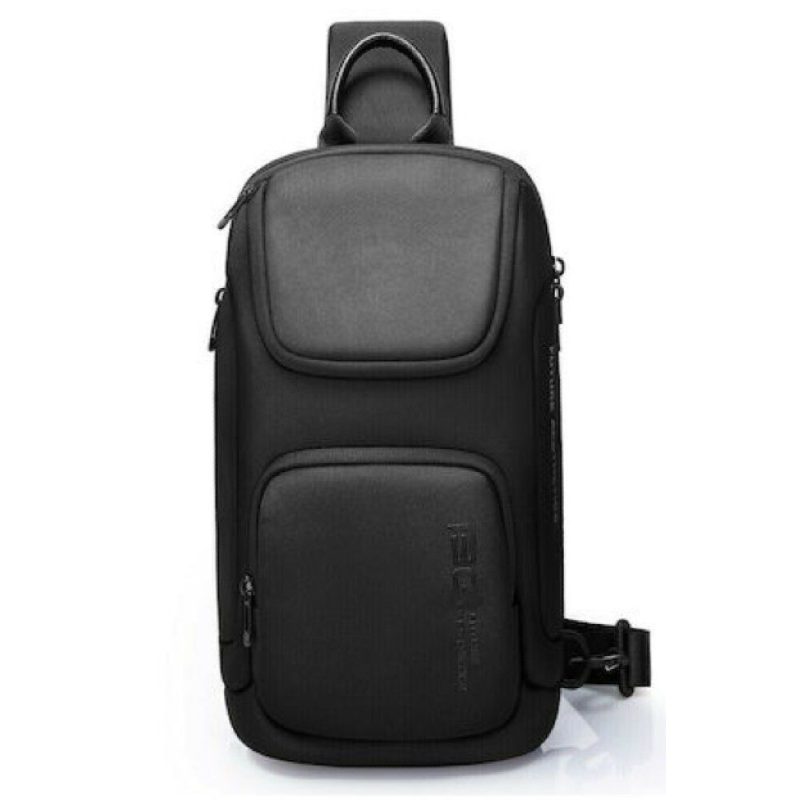 Bange Cross Bodybag/Ανδρική Τσάντα Στήθους 7565 Μαύρη Bange