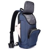 Bange Cross Bodybag/Ανδρική Τσάντα Στήθους 7565 Μπλε 3