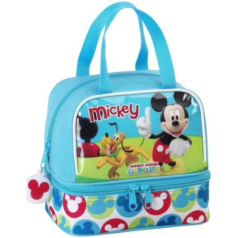 Safta Τσαντάκι Φαγητού Χειρός Mickey 8116399040 Σιελ SAFTA