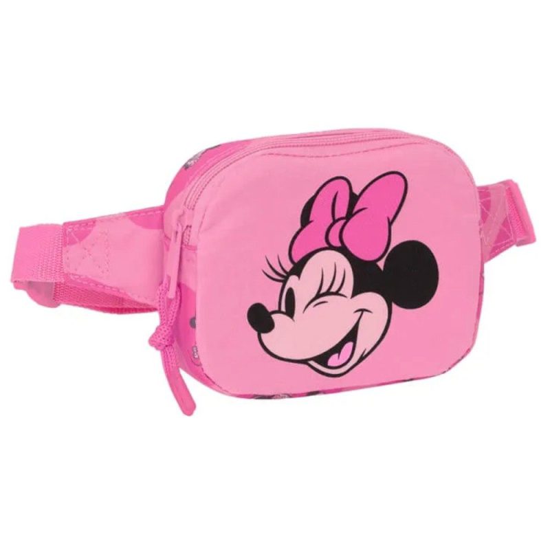 Safta 812335669 Minnie Mouse Παιδική Τσάντα Μέσης Ροζ SAFTA