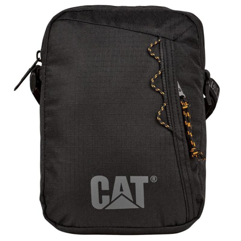 CAT 84867-01 Explorer Τσάντα Ώμου / Χιαστί Μαύρη CAT
