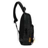 CAT 84932-01 Cross Bodybag/Ανδρική Τσάντα Στήθους Μαύρη 3