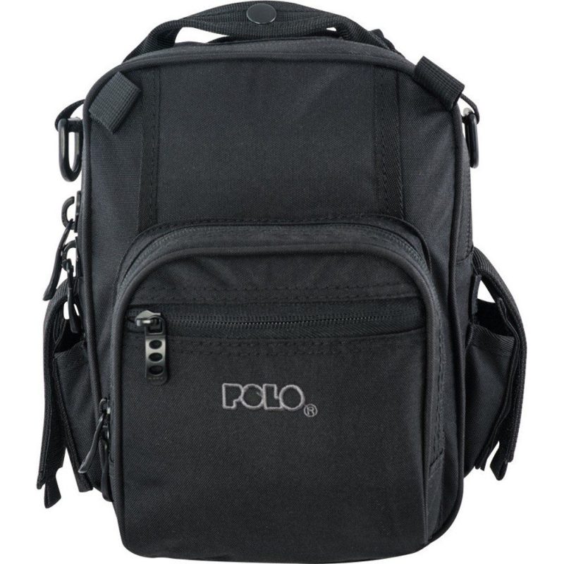 Polo X-Crossbody Gun Στρατιωτικό Τσαντάκι Ώμου 9-07-119-02 Μαύρο POLO