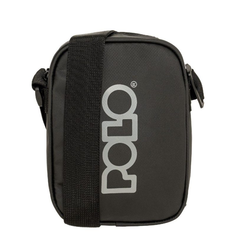 Polo 9-07-175-2000 OCTANE Ανδρική Τσάντα Ώμου / Χιαστί Μαύρη Domus accessories