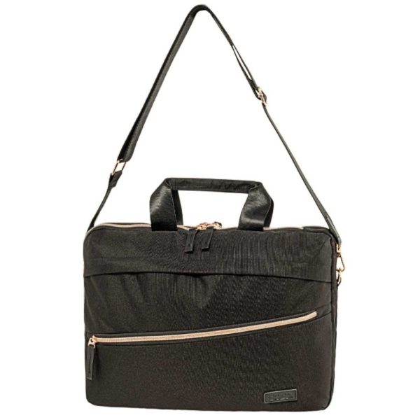 Polo 9-07-088-2039 BRIEFCASE ESSENCE Χαρτοφύλακας Γυναικείος Μαύρος