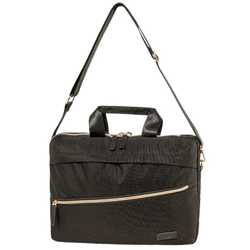 Polo 9-07-088-2039 BRIEFCASE ESSENCE Χαρτοφύλακας Γυναικείος Μαύρος POLO