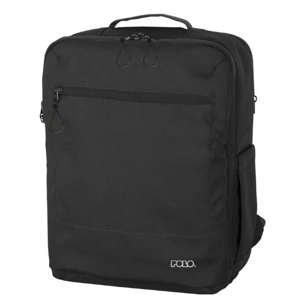 Polo 9-09-020-2000 UNDERSEAT ASPEN Τσάντα Πλάτης / Backpack Μαύρη