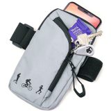 TROIKA ABG03/GY Arm bag Τσαντάκι χειρός Γκρι 4