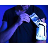 TROIKA ABG03/GY Arm bag Τσαντάκι χειρός Γκρι 2