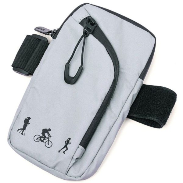 TROIKA ABG03/GY Arm bag Τσαντάκι χειρός Γκρι