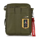 Aeronautica Militare AM-341 Ανδρική Τσάντα Ώμου / Χιαστί χακί 1