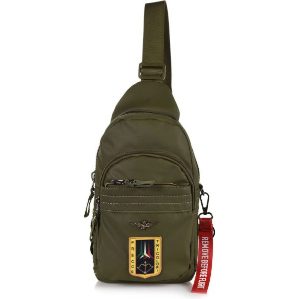 Aeronautica Militare AM-342 Cross Bodybag Ανδρική Τσάντα Στήθους Χακί