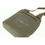 Aeronautica Militare AM-542 Ανδρική Τσάντα Ώμου / Χιαστί Χακί 3