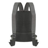 Aeronautica Militare AM-591 Cross Bodybag/Backpack Ανδρική Τσάντα Στήθους Μαύρη 3